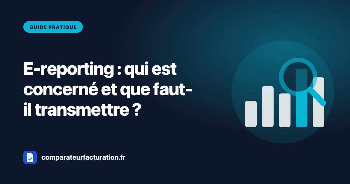 E-reporting : qui est concerné, quelles données et à quelle fréquence ?
